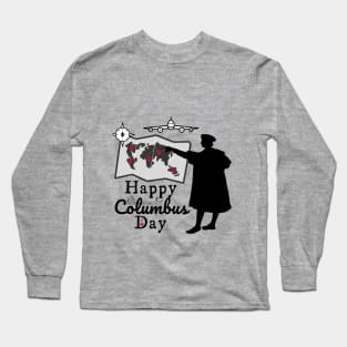 Happy Columbus day October 2021 Holidays Long Sleeve T-Shirt